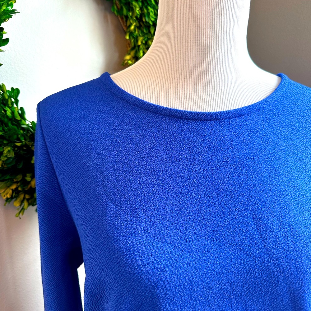 blue dress top